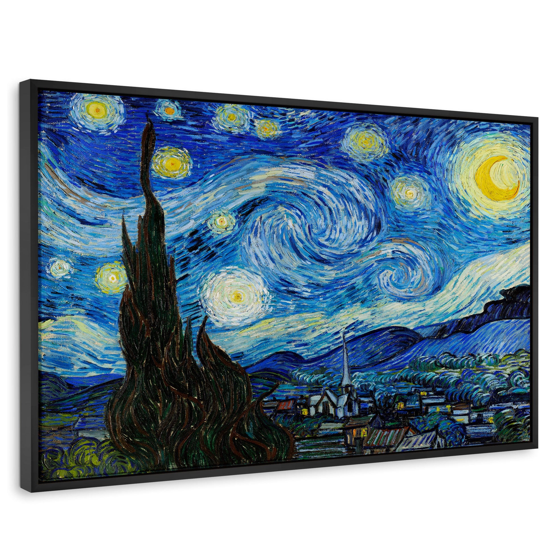 Cuadros Decorativos Canvas Revolution | Noche Estrellada Por Vincent Van Gogh | Rectangular | Portada