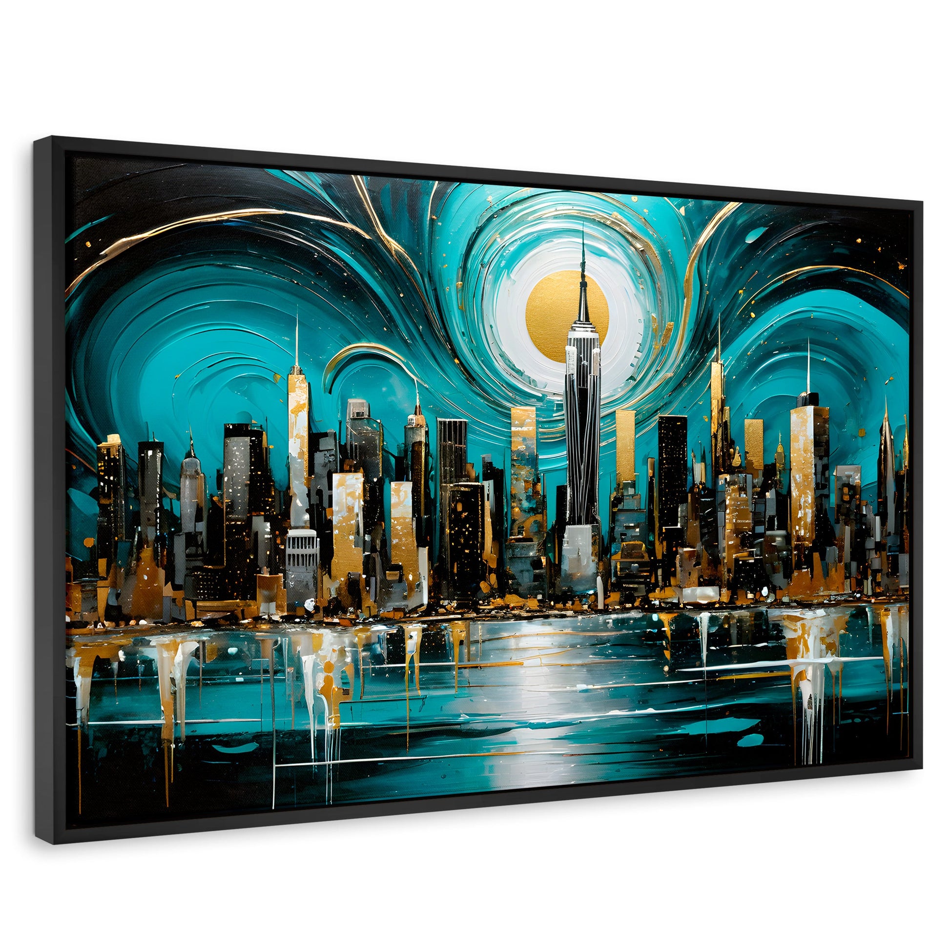 Cuadros Decorativos Canvas Revolution | Nueva York Brilla | Rectangular | Portada