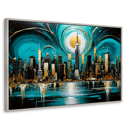 Cuadros Decorativos Canvas Revolution | Nueva York Brilla | Rectangular | Portada