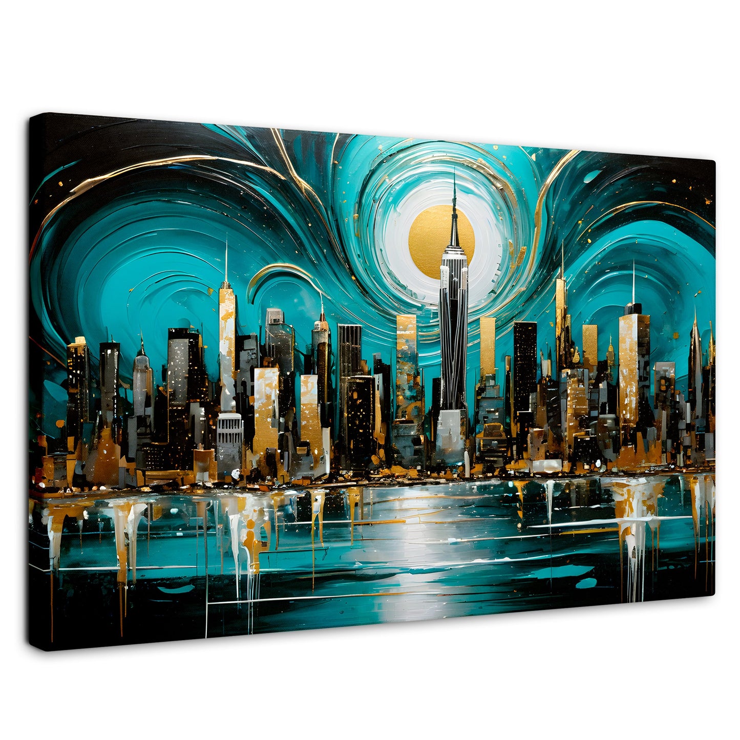 Cuadros Decorativos Canvas Revolution | Nueva York Brilla | Rectangular | Portada