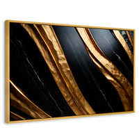 Cuadros Decorativos Canvas Revolution | Obsidiana Dorada | Rectangular | Portada