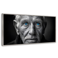 Cuadros Decorativos Canvas Revolution | Ojos De Historia | Panoramico | Portada | Marco Blanco