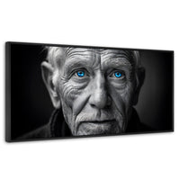 Cuadros Decorativos Canvas Revolution | Ojos De Historia | Panoramico | Portada | Marco Plateado
