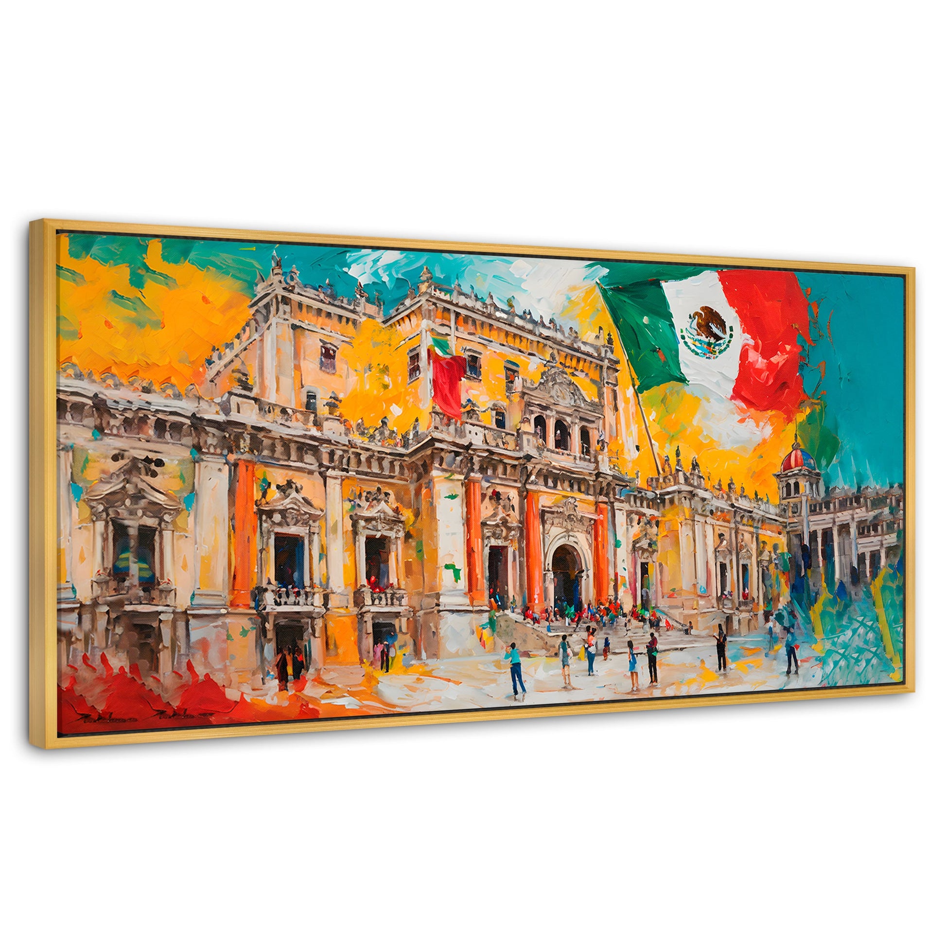 Cuadros Decorativos Canvas Revolution | Palacio Nacional | Panoramico | Portada