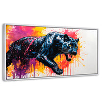 Cuadros Decorativos Canvas Revolution | Pantera Colores | Panoramico | Portada