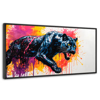 Cuadros Decorativos Canvas Revolution | Pantera Colores | Panoramico | Portada