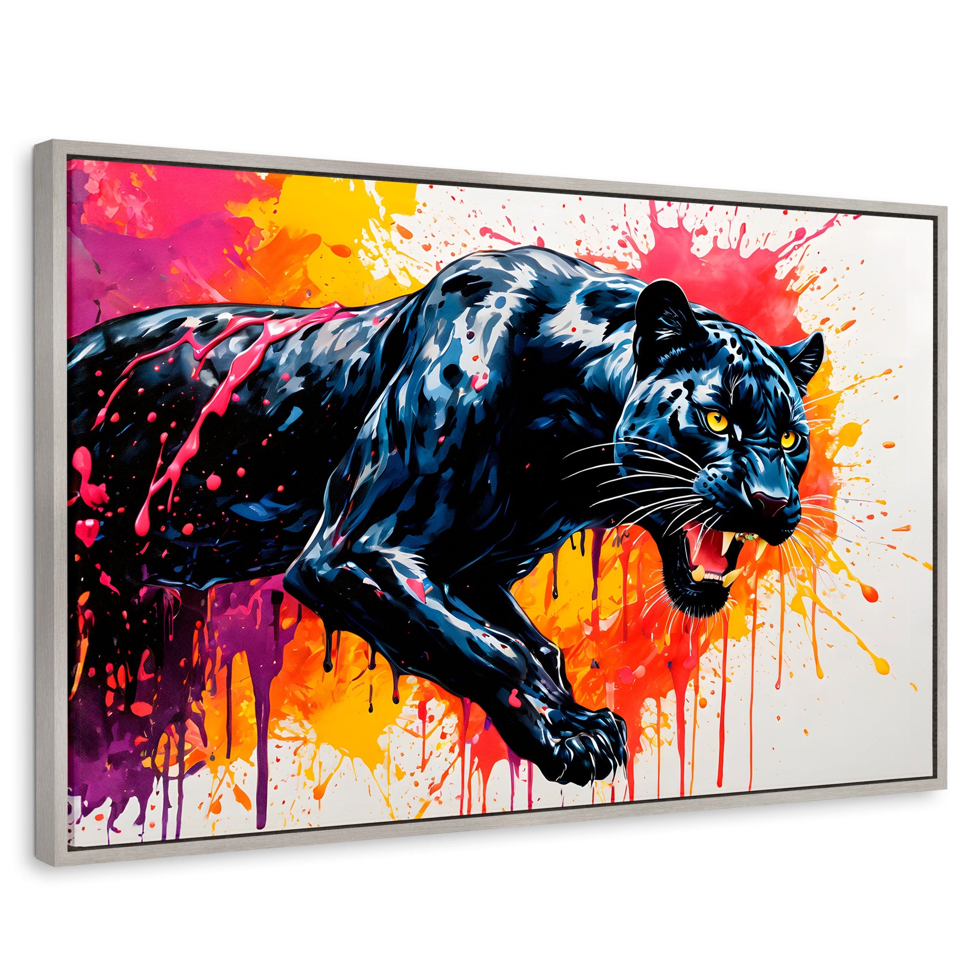 Cuadros Decorativos Canvas Revolution | Pantera Colores | Rectangular | Portada