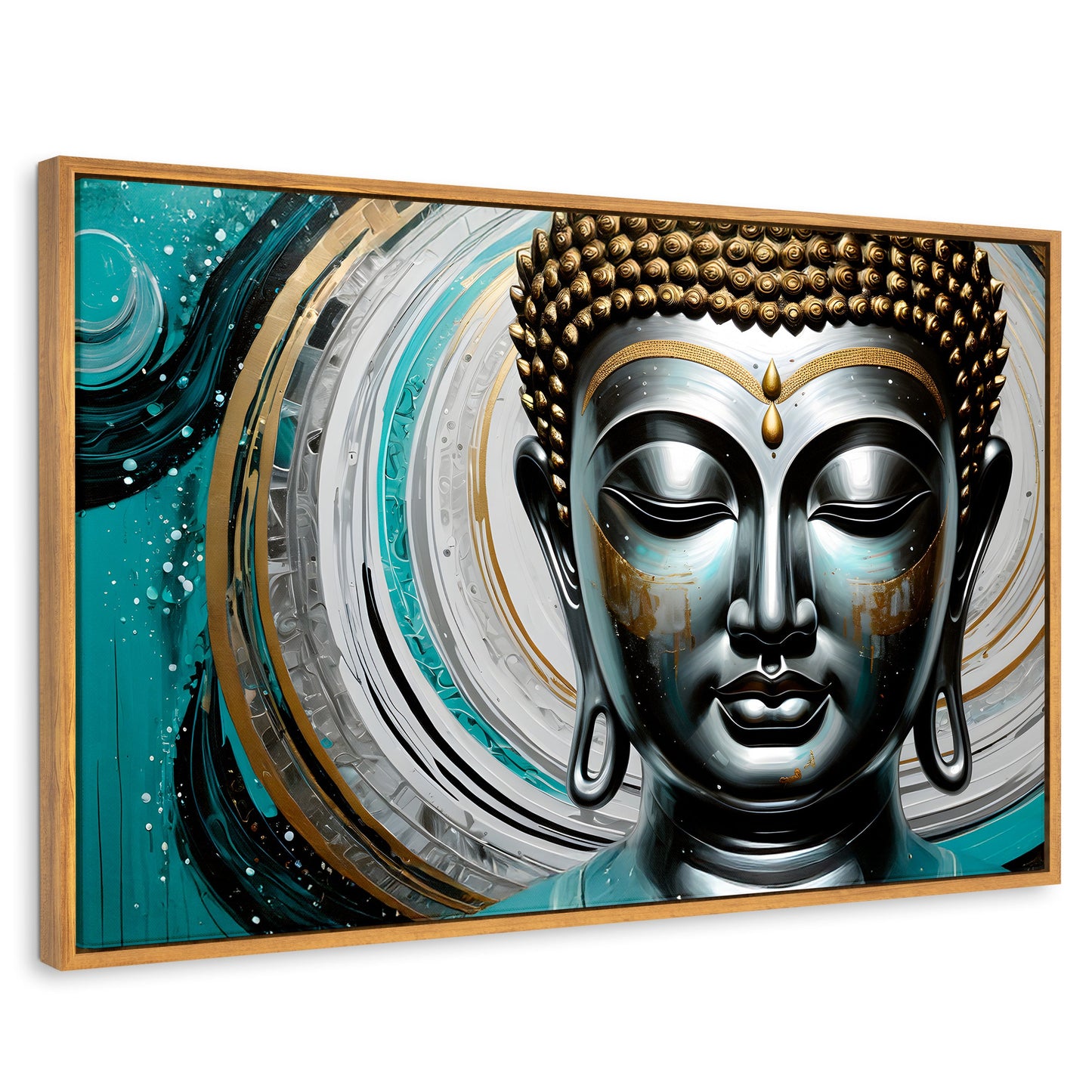 Cuadros Decorativos Canvas Revolution | Paz Con Buda | Rectangular | Portada