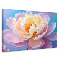 Cuadros Decorativos Canvas Revolution | Peonia Luz Eterna | Rectangular | Portada | Marco SinMarco
