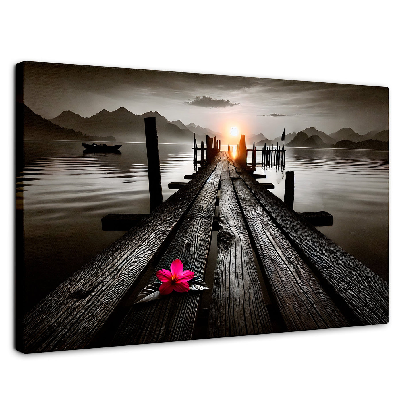 Cuadros Decorativos Canvas Revolution | Petalos De Muelle | Rectangular | Portada | Marco SinMarco