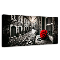 Cuadros Decorativos Canvas Revolution | Piedras Y Petalos | Panoramico | Portada | Marco SinMarco