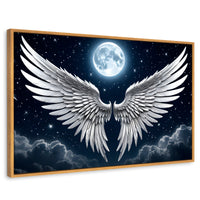 Cuadros Decorativos Canvas Revolution | Plumas Del Alma | Rectangular | Portada | Marco Madera