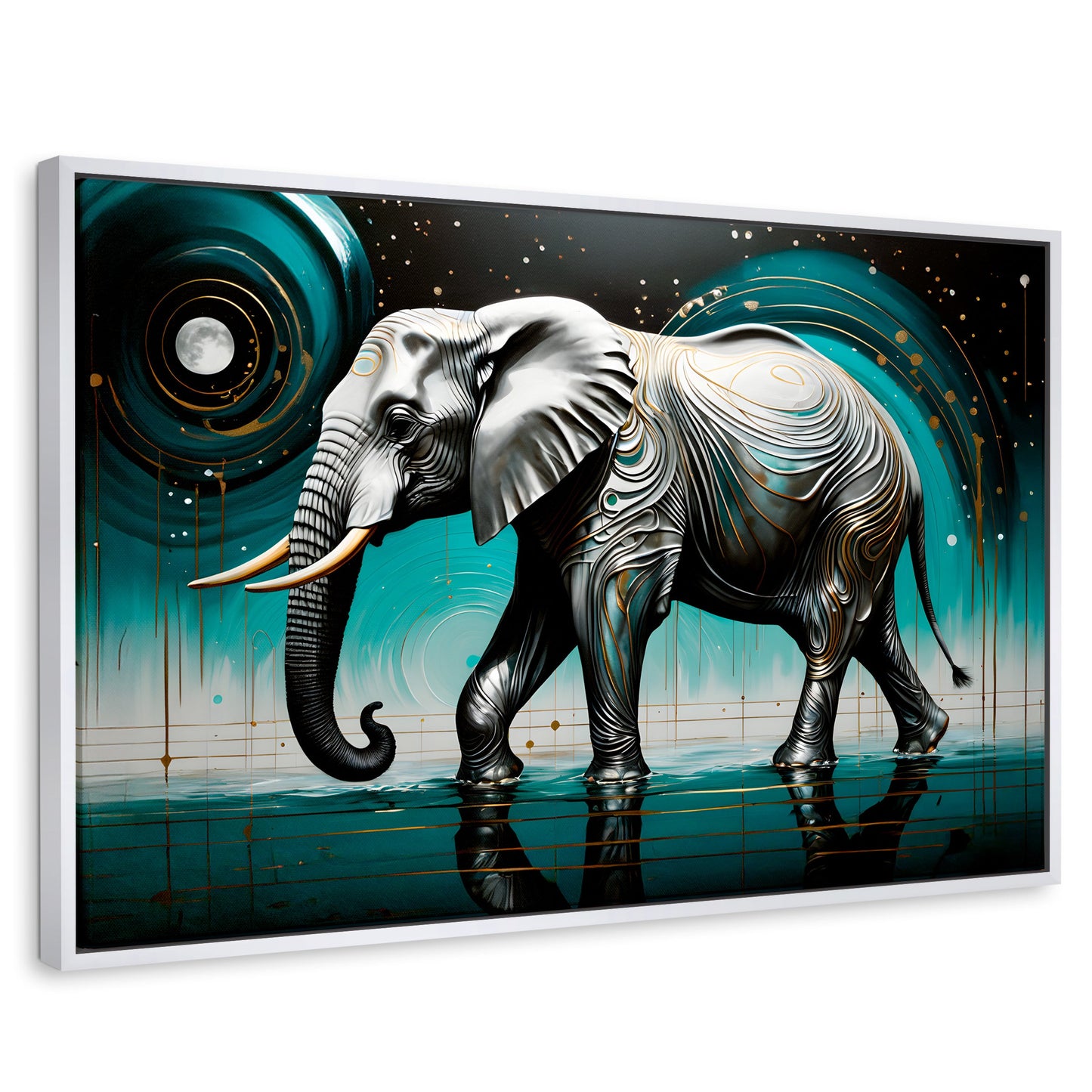 Cuadros Decorativos Canvas Revolution | Poder Elefante | Rectangular | Portada