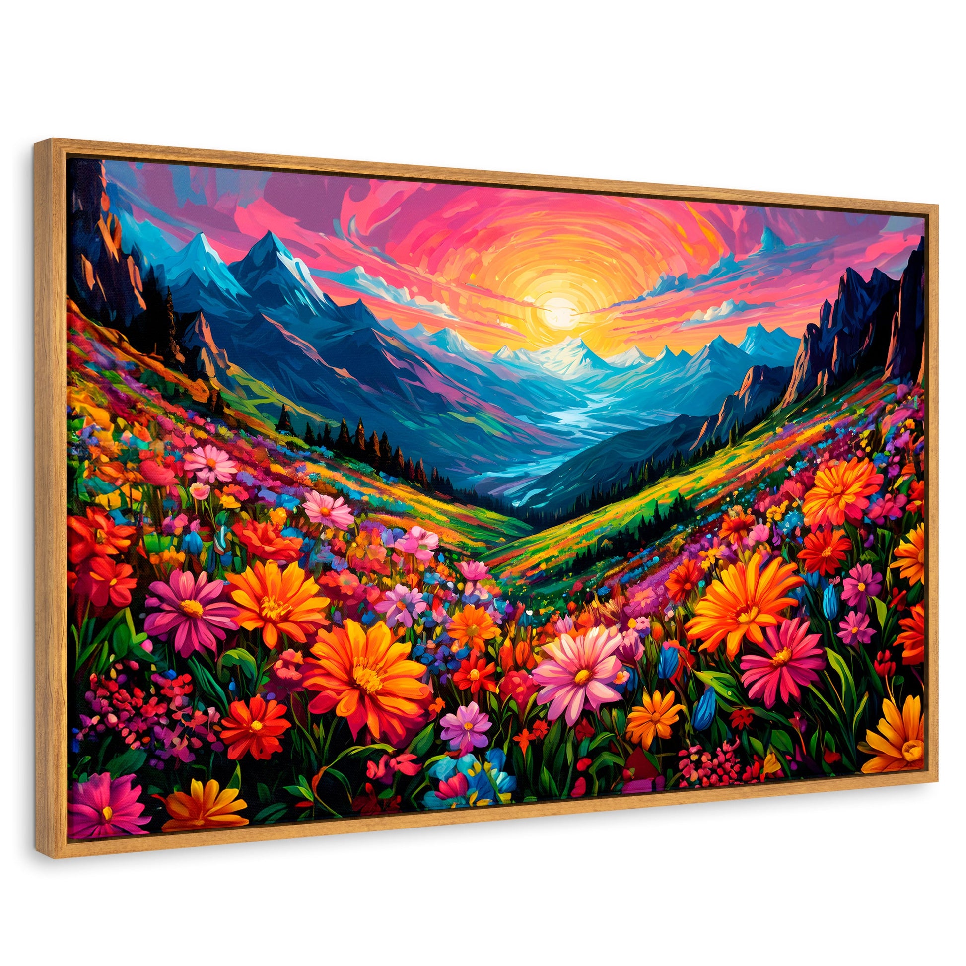 Cuadros Decorativos Canvas Revolution | Pradera Colores | Rectangular | Portada