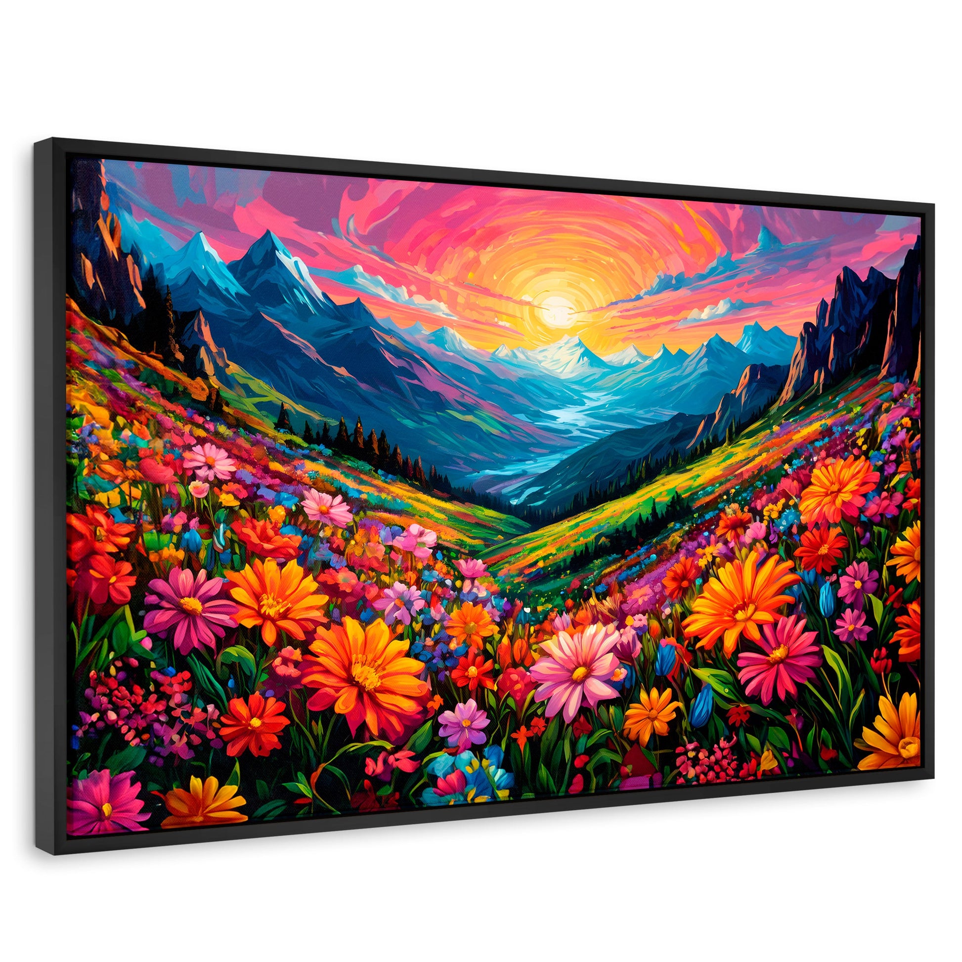 Cuadros Decorativos Canvas Revolution | Pradera Colores | Rectangular | Portada