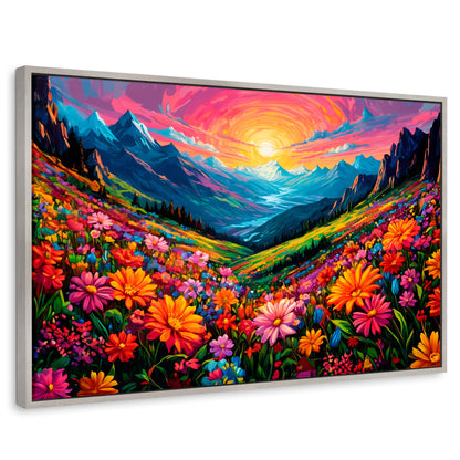 Cuadros Decorativos Canvas Revolution | Pradera Colores | Rectangular | Portada