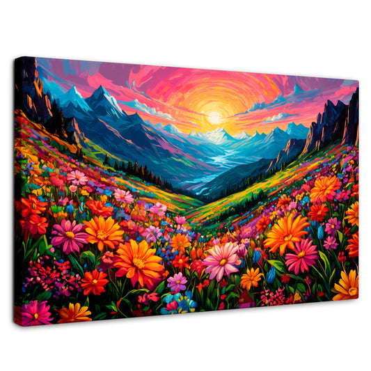 Cuadros Decorativos Canvas Revolution | Pradera Colores | Rectangular | Portada