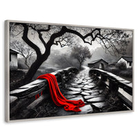 Cuadros Decorativos Canvas Revolution | Puente De Pasion | Rectangular | Portada | Marco Plateado