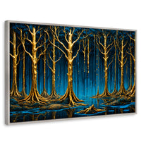 Cuadros Decorativos Canvas Revolution | Reflejos Vibrantes | Rectangular | Portada | Marco Plateado