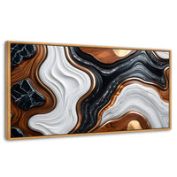 Cuadros Decorativos Canvas Revolution | Remolinos Elegantes | Panoramico | Portada