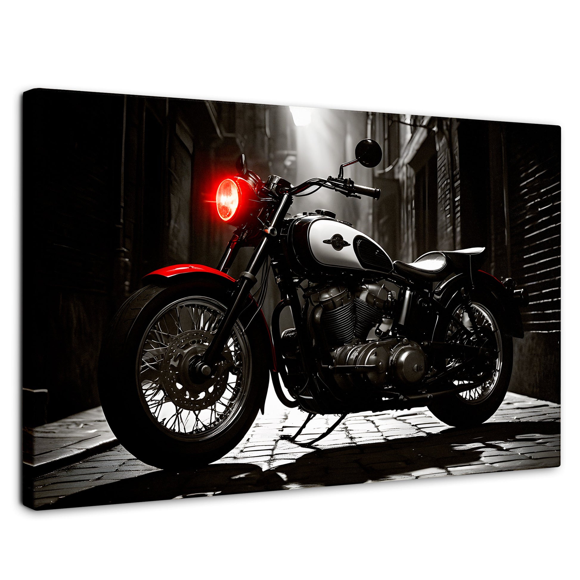 Cuadros Decorativos Canvas Revolution | Resplandor Vintage | Rectangular | Portada | Marco SinMarco