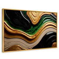 Cuadros Decorativos Canvas Revolution | Rio Abstracto Jade | Rectangular | Portada