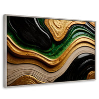 Cuadros Decorativos Canvas Revolution | Rio Abstracto Jade | Rectangular | Portada