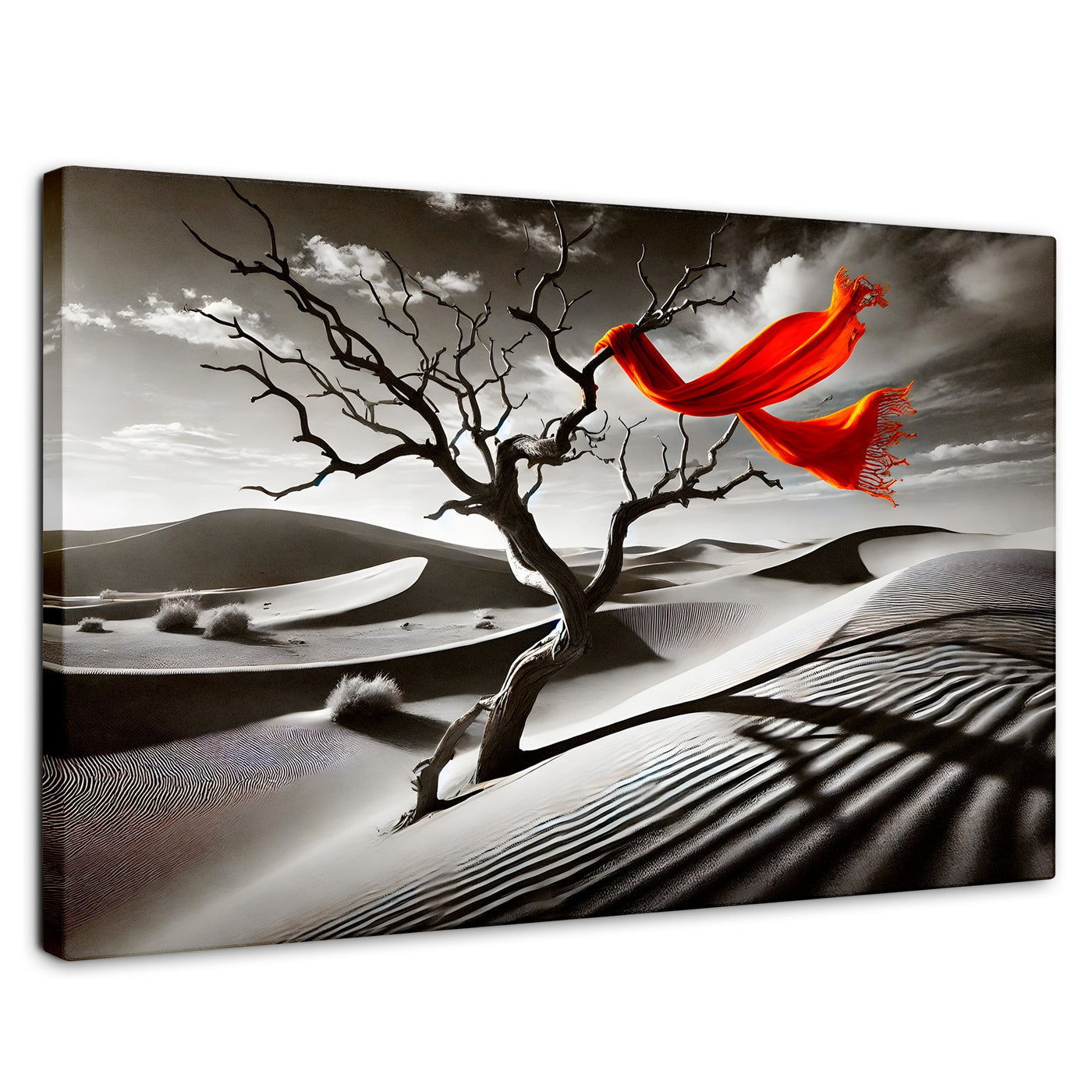 Cuadros Decorativos Canvas Revolution | Rojo Entre Espinas | Rectangular | Portada | Marco SinMarco