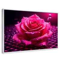 Cuadros Decorativos Canvas Revolution | Rosa Red Eterna | Rectangular | Portada