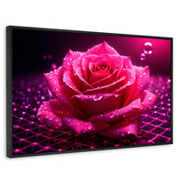 Cuadros Decorativos Canvas Revolution | Rosa Red Eterna | Rectangular | Portada