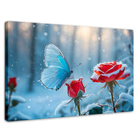 Cuadros Decorativos Canvas Revolution | Rosa Y Fragilidad | Rectangular | Portada | Marco SinMarco
