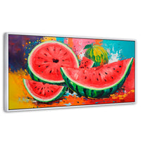 Cuadros Decorativos Canvas Revolution | Sandia Armonia | Panoramico | Portada