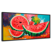Cuadros Decorativos Canvas Revolution | Sandia Armonia | Panoramico | Portada