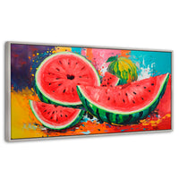 Cuadros Decorativos Canvas Revolution | Sandia Armonia | Panoramico | Portada