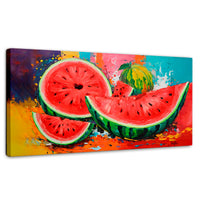 Cuadros Decorativos Canvas Revolution | Sandia Armonia | Panoramico | Portada