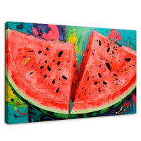 Cuadros Decorativos Canvas Revolution | Sandia Rebanada | Rectangular | Portada