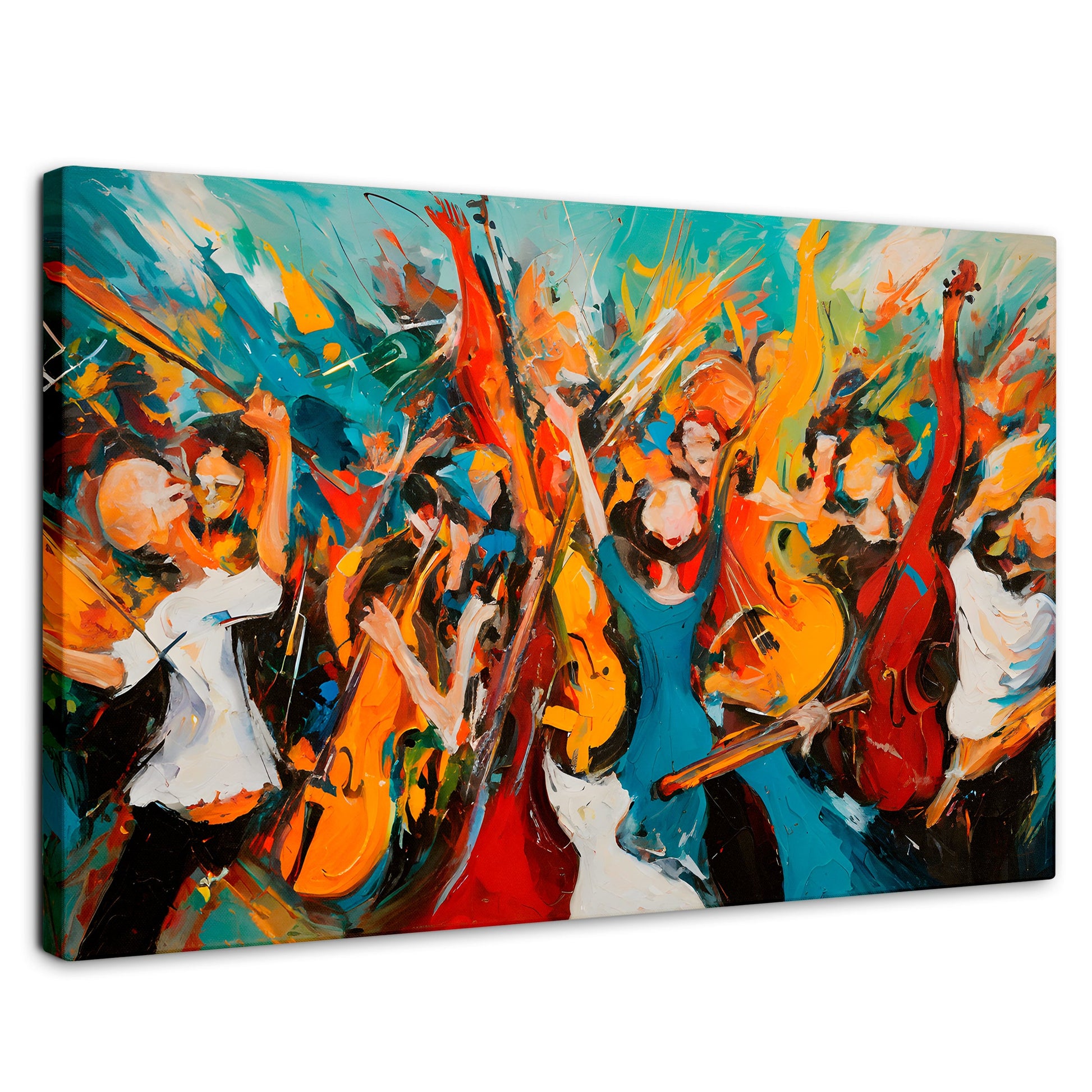Cuadros Decorativos Canvas Revolution | Sinfonia Vibrante | Rectangular | Portada | Marco SinMarco