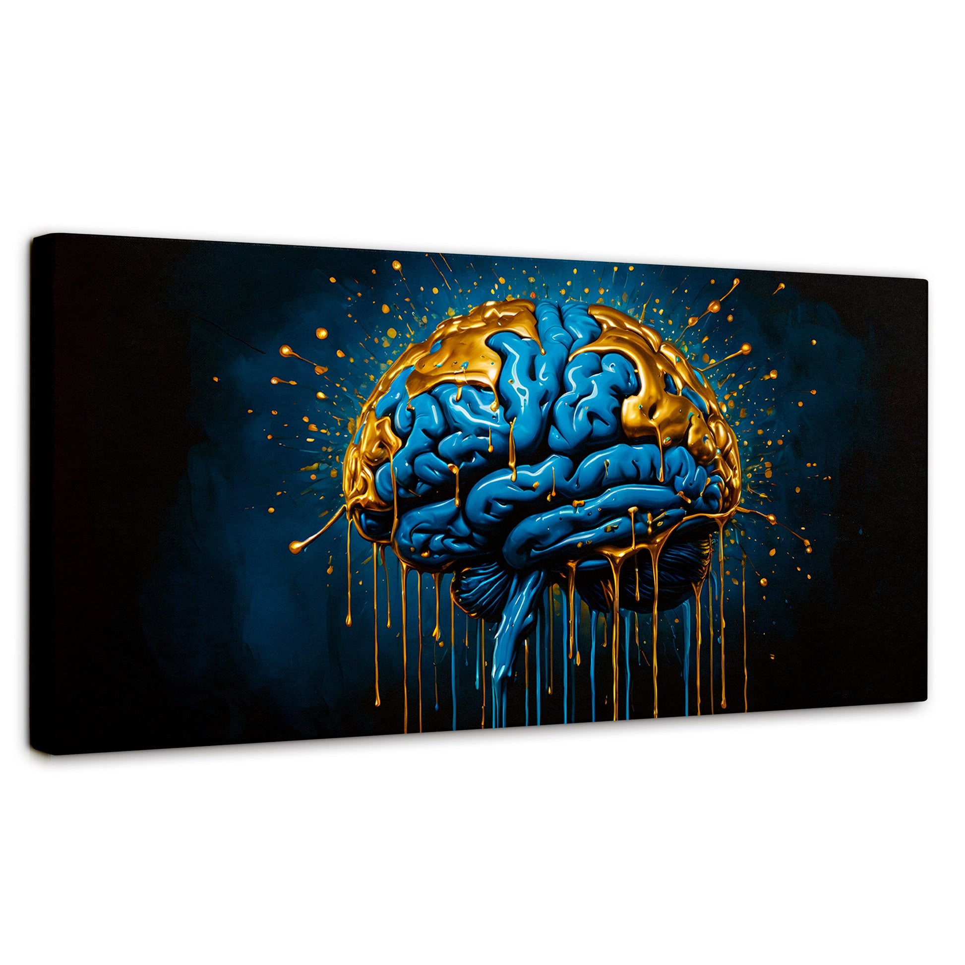 Cuadros Decorativos Canvas Revolution | Sipnasis Dorada | Panoramico | Portada