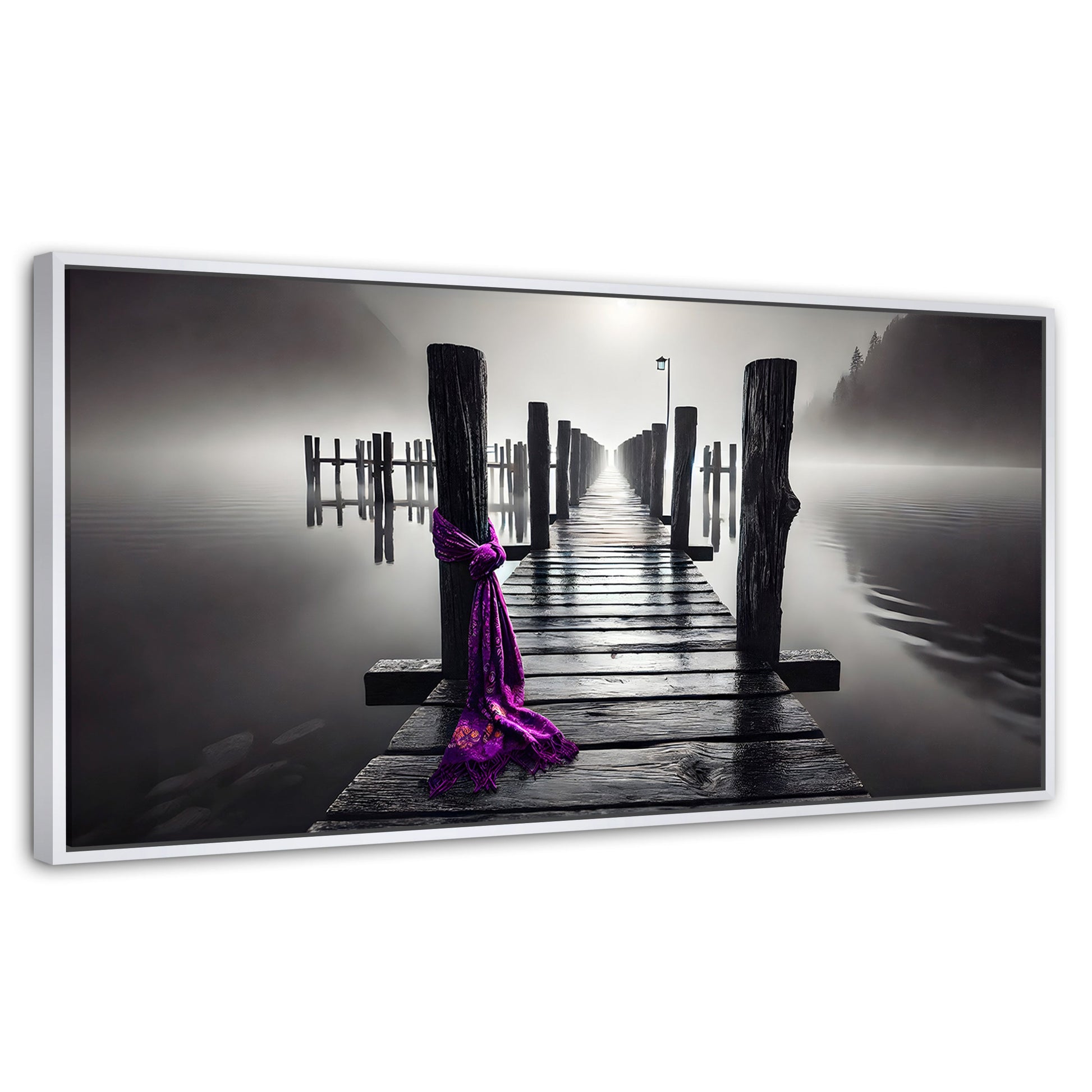 Cuadros Decorativos Canvas Revolution | Tela Al Viento | Panoramico | Portada | Marco Dorado
