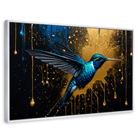 Cuadros Decorativos Canvas Revolution | Travesia Dorada | Rectangular | Portada | Marco Blanco
