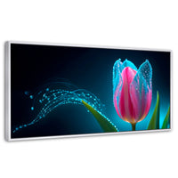 Cuadros Decorativos Canvas Revolution | Tulipan Aura Viva | Panoramico | Portada