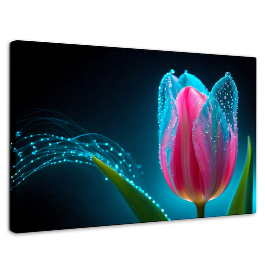 Cuadros Decorativos Canvas Revolution | Tulipan Aura Viva | Rectangular | Portada