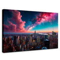 Cuadros Decorativos Canvas Revolution | Urbanidad Galactica | Rectangular | Portada