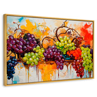Cuadros Decorativos Canvas Revolution | Uvas Coloridas | Rectangular | Portada