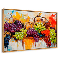Cuadros Decorativos Canvas Revolution | Uvas Coloridas | Rectangular | Portada