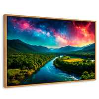 Cuadros Decorativos Canvas Revolution | Valle Rio Nebuloso | Rectangular | Portada