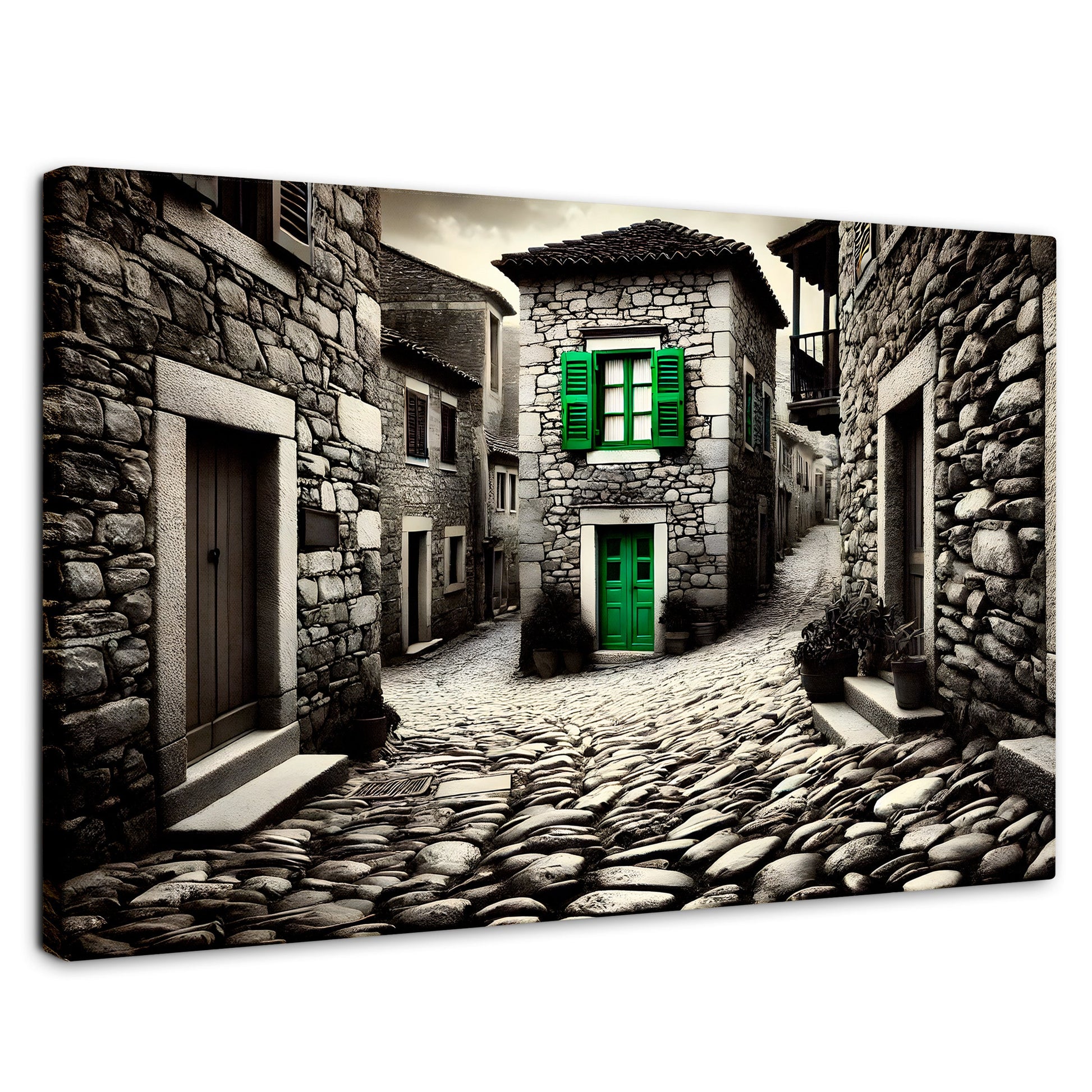 Cuadros Decorativos Canvas Revolution | Verde En La Sombra | Rectangular | Portada | Marco SinMarco