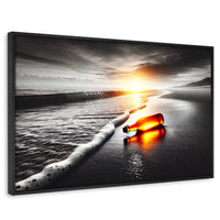 Cuadros Decorativos Canvas Revolution | Viento Y Cristal | Rectangular | Portada | Marco Negro