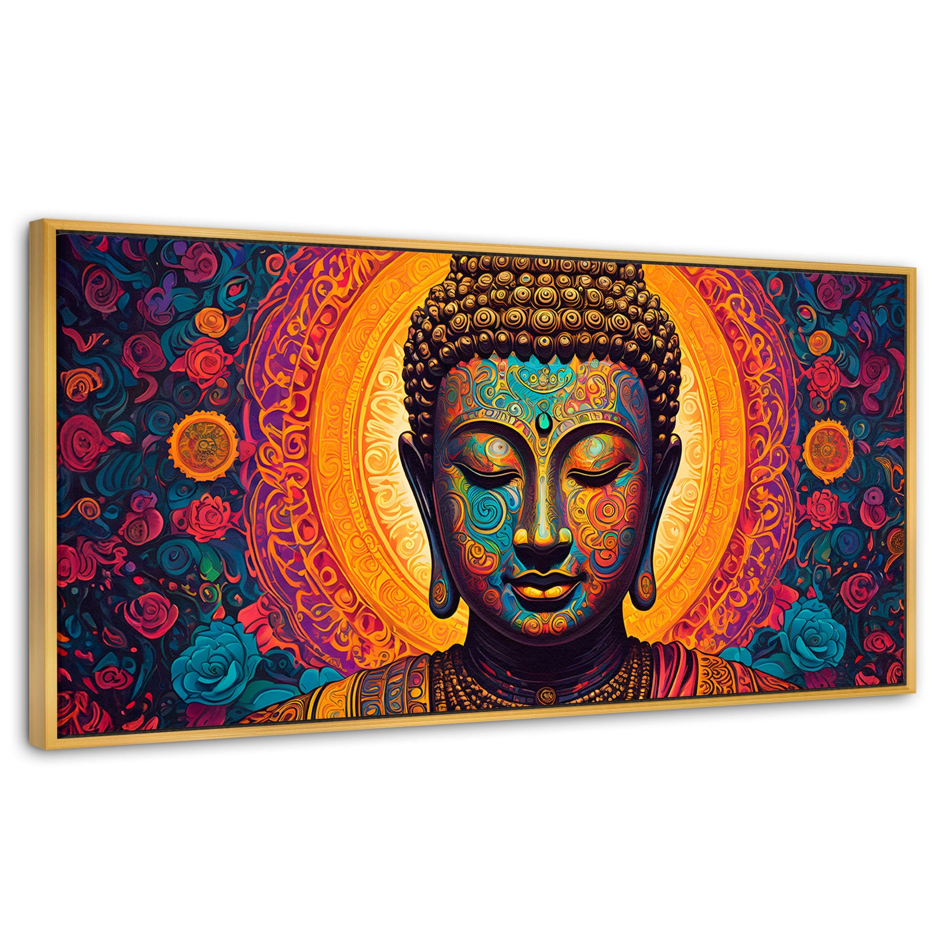 Cuadros Decorativos Canvas Revolution | Vortice Psicodelico | Panoramico | Portada