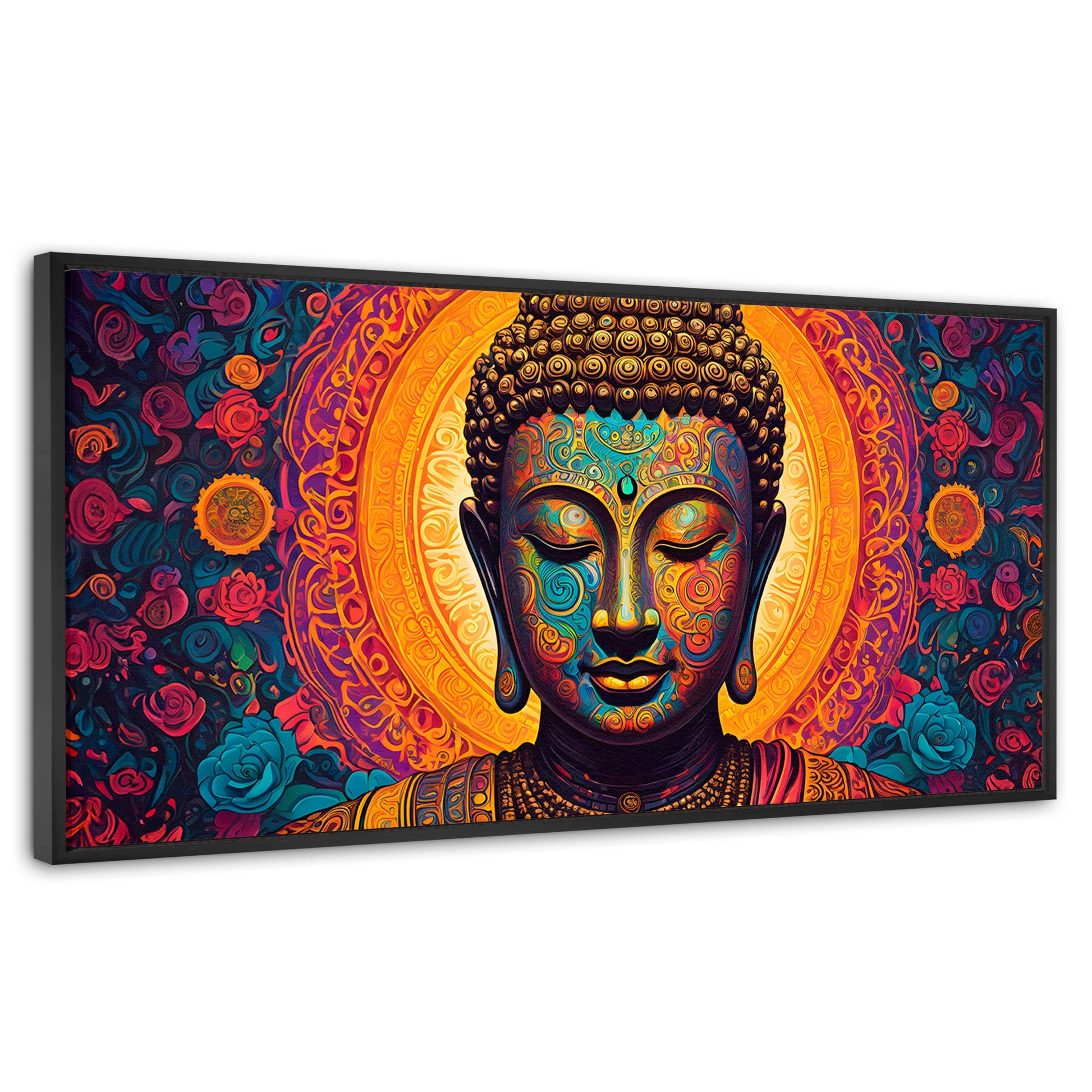 Cuadros Decorativos Canvas Revolution | Vortice Psicodelico | Panoramico | Portada